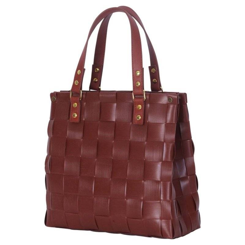 Handed By - Charlotte Handbag - Autumn Brown - Größe XS