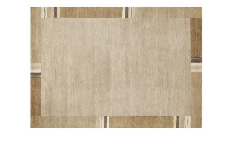 Handgeknüpfter Naturteppich  Sensation Silk Lakir ¦ beige ¦ Wolle ¦ Maße (cm): B: 140 Teppiche > Hochflorteppiche - Höffner