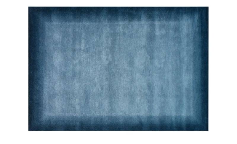 Handgeknüpfter Naturteppich   ¦ blau ¦ Wolle ¦ Maße (cm): B: 200 Teppiche > Wohnteppiche > Naturteppiche - Möbel Kraft