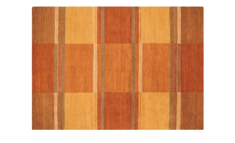 Handgeknüpfter Naturteppich  Sensation Silk Soya ¦ orange ¦ Wolle ¦ Maße (cm): B: 140 Teppiche > Wohnteppiche > Naturteppiche - Möbel Kraft