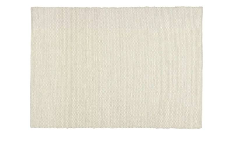 Handweber  Rosenheim ¦ weiß ¦ Wolle ¦ Maße (cm): B: 190 Teppiche > Naturteppiche - Höffner