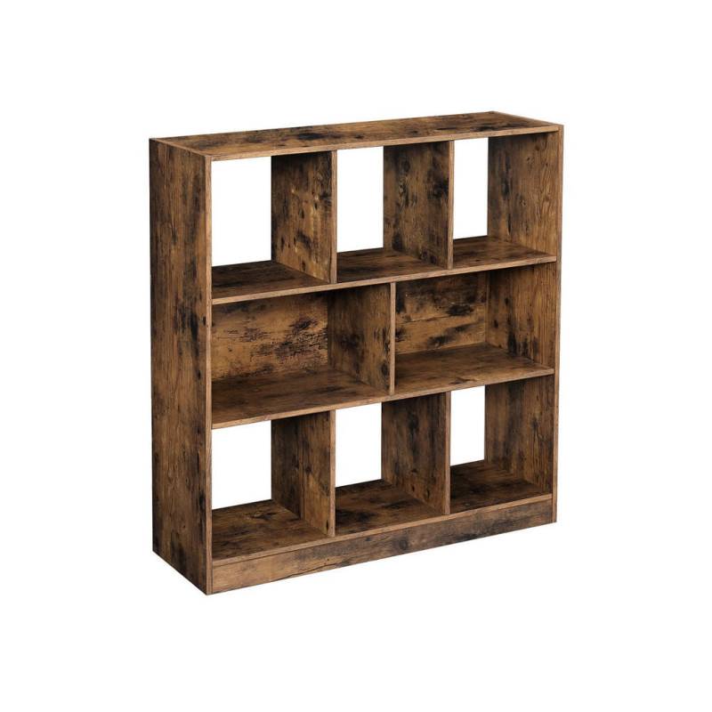 Hansiro BÜCHERREGAL Braun