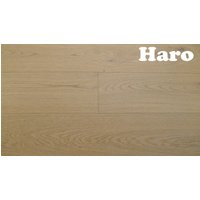 Haro Eiche Puro Weiss Natur, Landhausdiele, 13,5 x 180 x 2200 mm, naturaLin plus Naturöl Oberfläche, Holzmaserung mit natürlichen Astanteilen, weiß geölt (Serie 4000 Art. 529498) (3,17 m² / Paket) von woodstore24