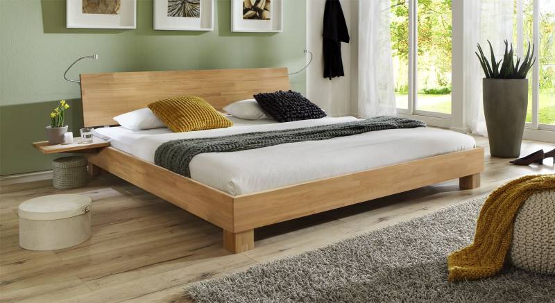 Futonbett Lesina - 160x200 cm - Kernbuche natur