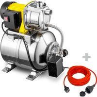 Hauswasserwerk TGP 1025 ES ES + Qualitäts-Verlängerungskabel 15m / 230 V / 1,5 mm² von Trotec