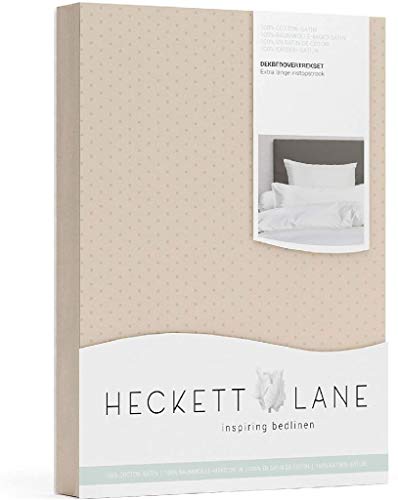 Heckett Lane Uni Puntini Duvet Cover 140 Cuban Sand von Heckett Lane