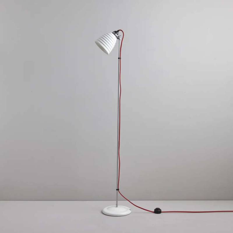 Hector Bibendum Stehleuchte, H: 127-137 cm, Kabel Rot