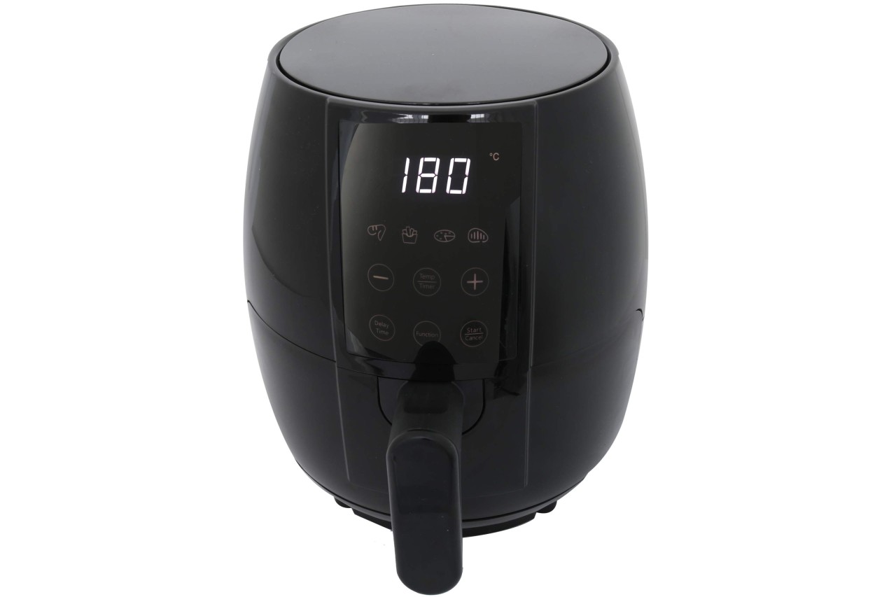 Heißluft-Fritteuse Deski 2,5 Liter 1000 Watt Touch Display 1 bis 2 Personen Heißluft-Fritteuse Deski 2,5 Liter 1000 Watt Touch Display 1 bis 2 Personen