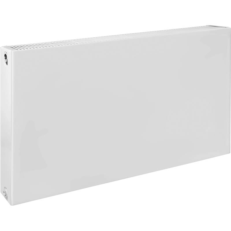 Heizkörper Mittel-Anschluss Glatt 100 cm x 60 cm Weiß