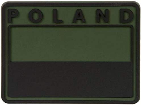 Helikon-Tex POLISH Subdued Flag Patch POLAND PVC Abzeichen Army Olive Green One size von Helikon-Tex