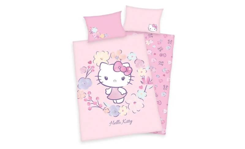 Hello Kitty Bettwäsche-Set  Hello Kitty ¦ mehrfarbig ¦ Maße (cm): B: 100 H: 1 Bettwaren > Bettwäsche-Sets > Kinder-Bettwäsche-Sets - Möbel Kraft