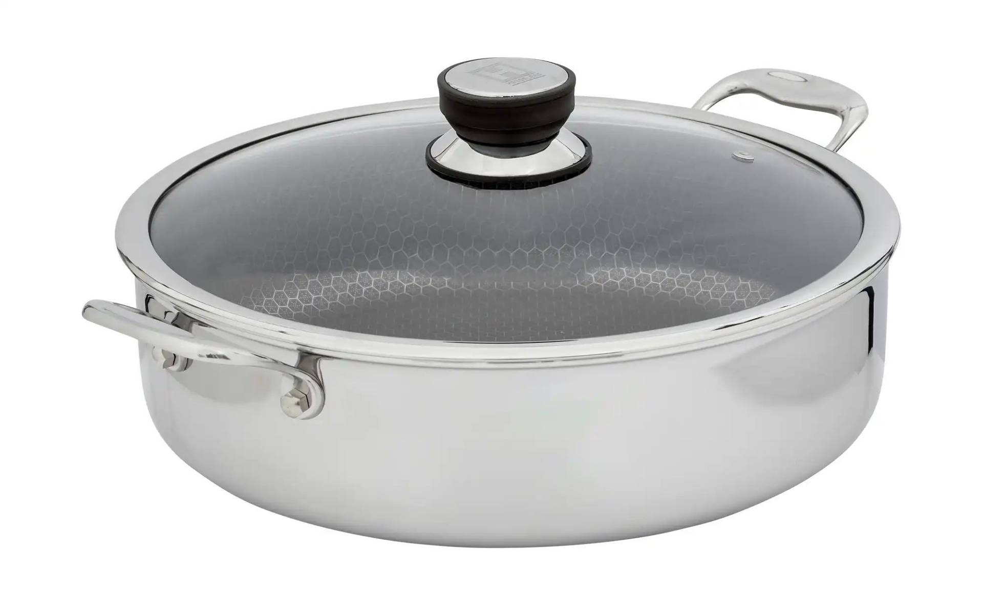 Hensslers Bräter   ¦ silber ¦ Edelstahl Ø: 32 Töpfe & Pfannen & Zubehör > Töpfe > Bräter - Höffner Hensslers Bräter   ¦ silber ¦ Edelstahl Ø: 32 Töpfe & Pfannen & Zubehör > Töpfe > Bräter - Höffner