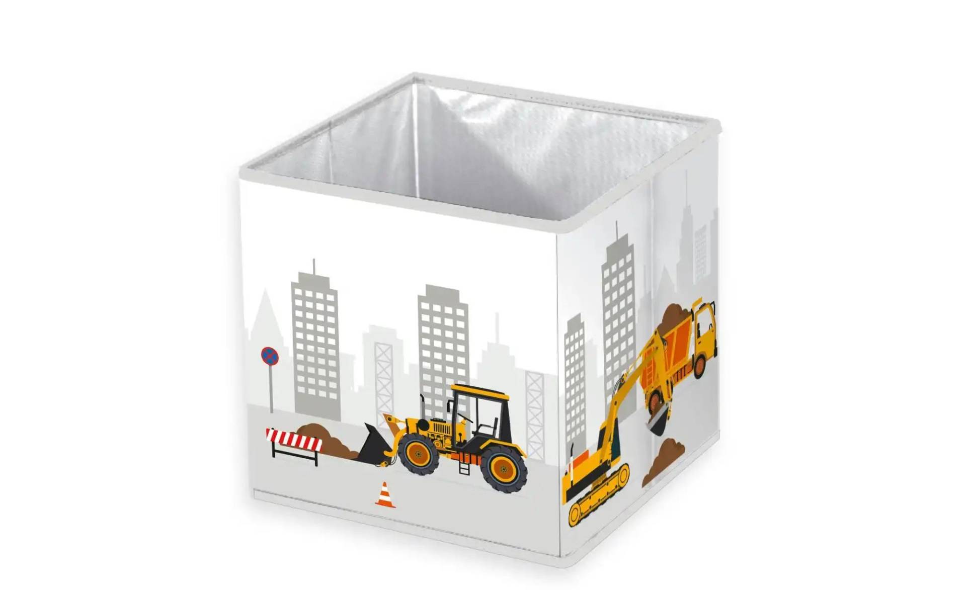 Herding Aufbewahrungsbox  Baustelle ¦ mehrfarbig ¦ Stoff ¦ Maße (cm): B: 30 H: 30 Aufbewahrung > Aufbewahrungsboxen - Höffner