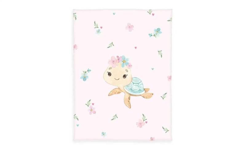 Herding Kuscheldecke  Little turtle ¦ mehrfarbig ¦ Synthetik ¦ Maße (cm): B: 75 H: 1 Baby > Baby Textilien > Babydecken - Höffner