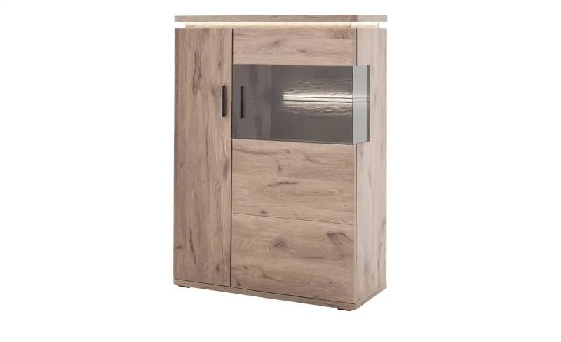 uno Highboard  Kataros ¦ holzfarben ¦ Maße (cm): B: 90 H: 124 T: 38.0 Kommoden & Sideboards > Highboards - Höffner