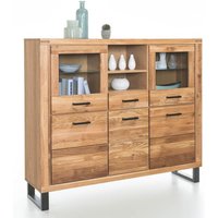 Highboard Breite ca. 158 cm TINA von Elfo Möbel / Eiche teilmassiv geölt