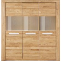 Home affaire Highboard "Kolding", Breite 140 cm mit 3 Glastüren von home affaire