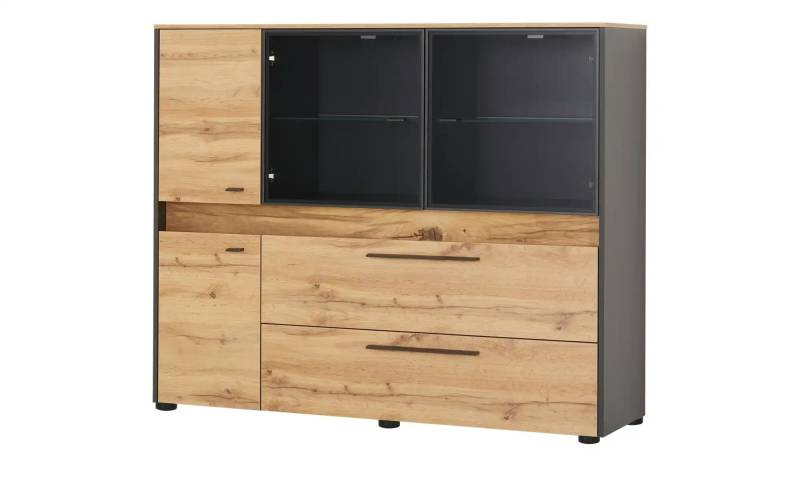 Highboard  Light Line 10 ¦ holzfarben ¦ Maße (cm): B: 144 H: 118 T: 40.0 Kommoden & Sideboards > Highboards - Höffner