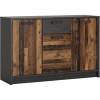 Highboard NUBI NUBK01 von Wojcik Matera dunkel Old Style
