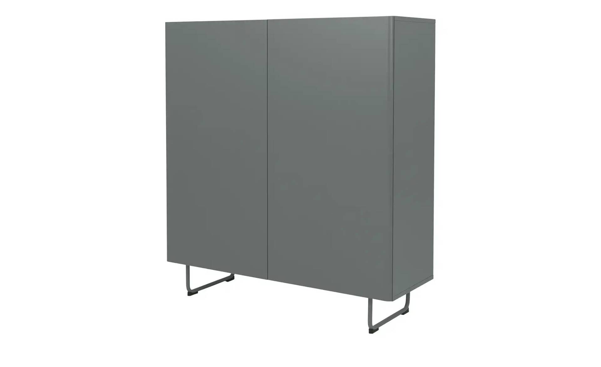 Roomers Highboard  Parlasco ¦ grün ¦ Maße (cm): B: 120 H: 131 T: 43 Kommoden & Sideboards > Highboards - Höffner