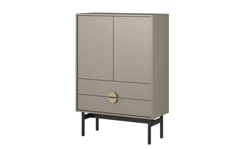 Highboard  Stoon ¦ beige ¦ Maße (cm): B: 85,5 H: 123,7 Kommoden & Sideboards > Sideboards - Höffner