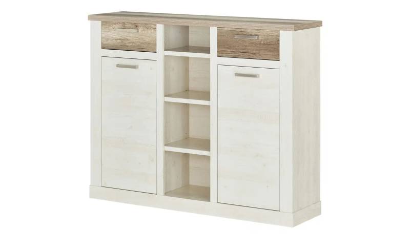 Highboard  Viareggio ¦ weiß ¦ Maße (cm): B: 159,6 H: 128,3 T: 41.3 Kommoden & Sideboards > Highboards - Höffner