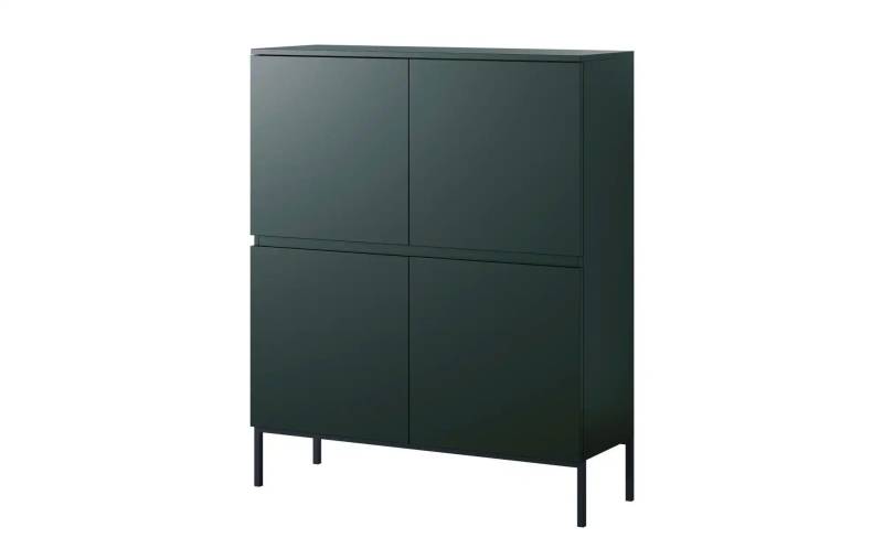 Highboard   ¦ grün ¦ Maße (cm): B: 100 H: 122 Kommoden & Sideboards > Highboards - Möbel Kraft