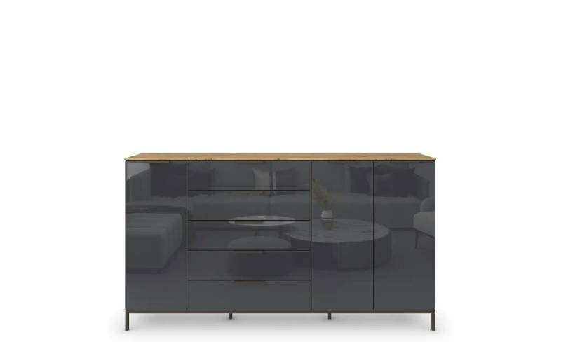 Highboard   ¦ holzfarben ¦ Maße (cm): B: 199 H: 111 Kommoden & Sideboards > Highboards - Möbel Kraft