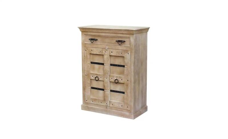 Highboard   ¦ holzfarben ¦ Maße (cm): B: 90 H: 120 Kommoden & Sideboards > Highboards - Möbel Kraft