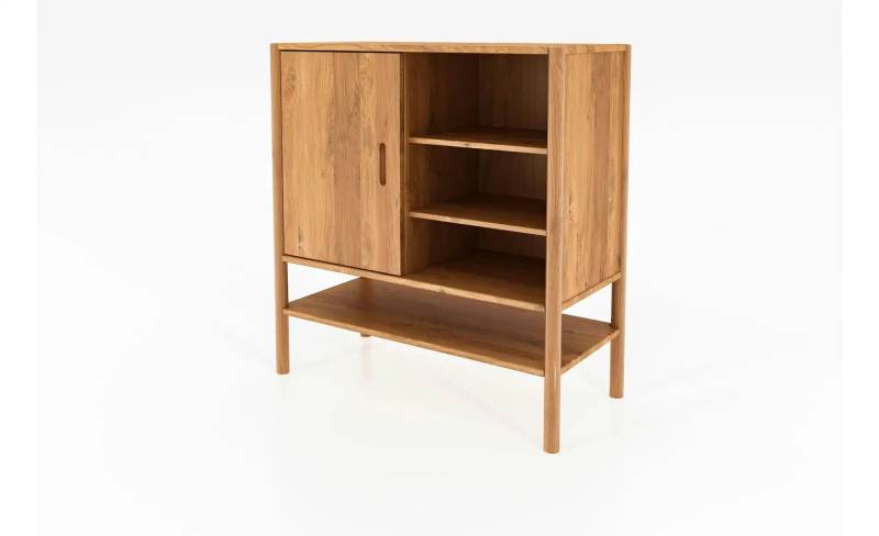 Highboard   ¦ holzfarben ¦ Maße (cm): B: 97 H: 101 Kommoden & Sideboards > Highboards - Möbel Kraft