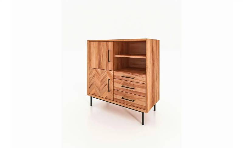 Highboard   ¦ holzfarben ¦ Maße (cm): B: 97 H: 95 Kommoden & Sideboards > Highboards - Möbel Kraft