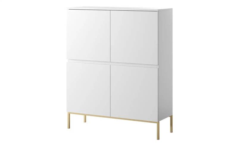 Selsey Highboard   ¦ weiß ¦ Maße (cm): B: 100 H: 122 Kommoden & Sideboards > Highboards - Möbel Kraft