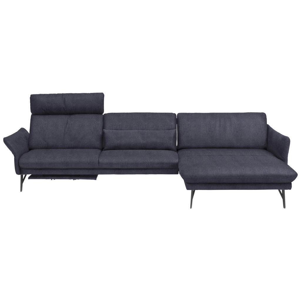 Himolla ECKSOFA Blau, Grau