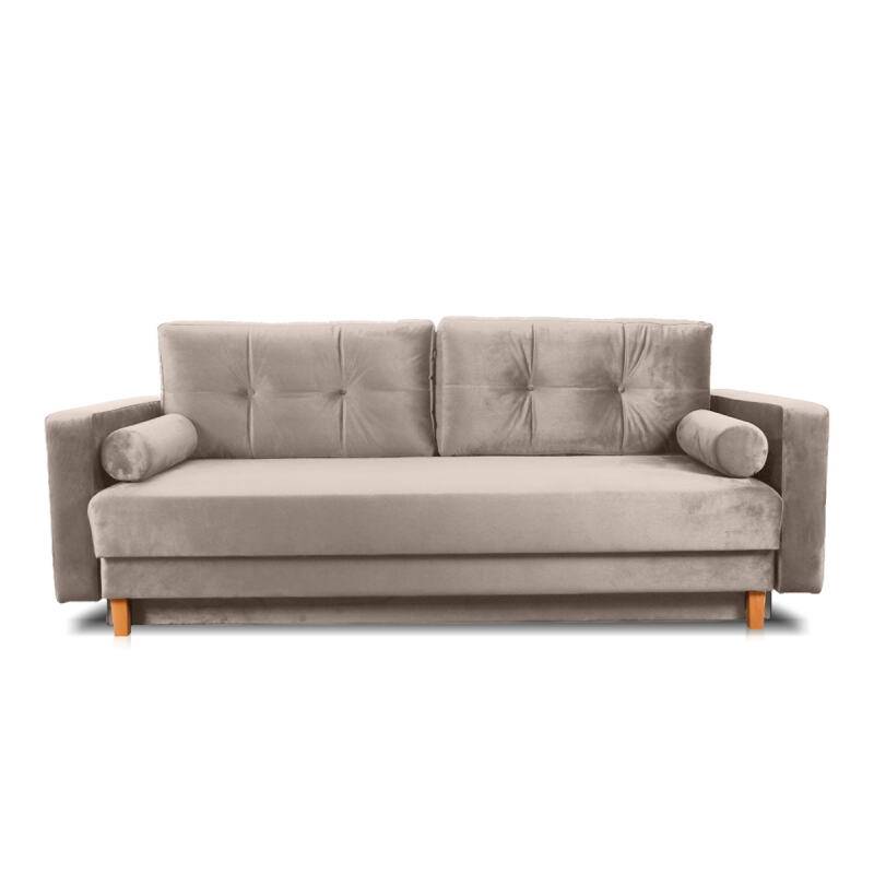 Hochertiges Sofa mit Schlaffunktion Landhaus Beige