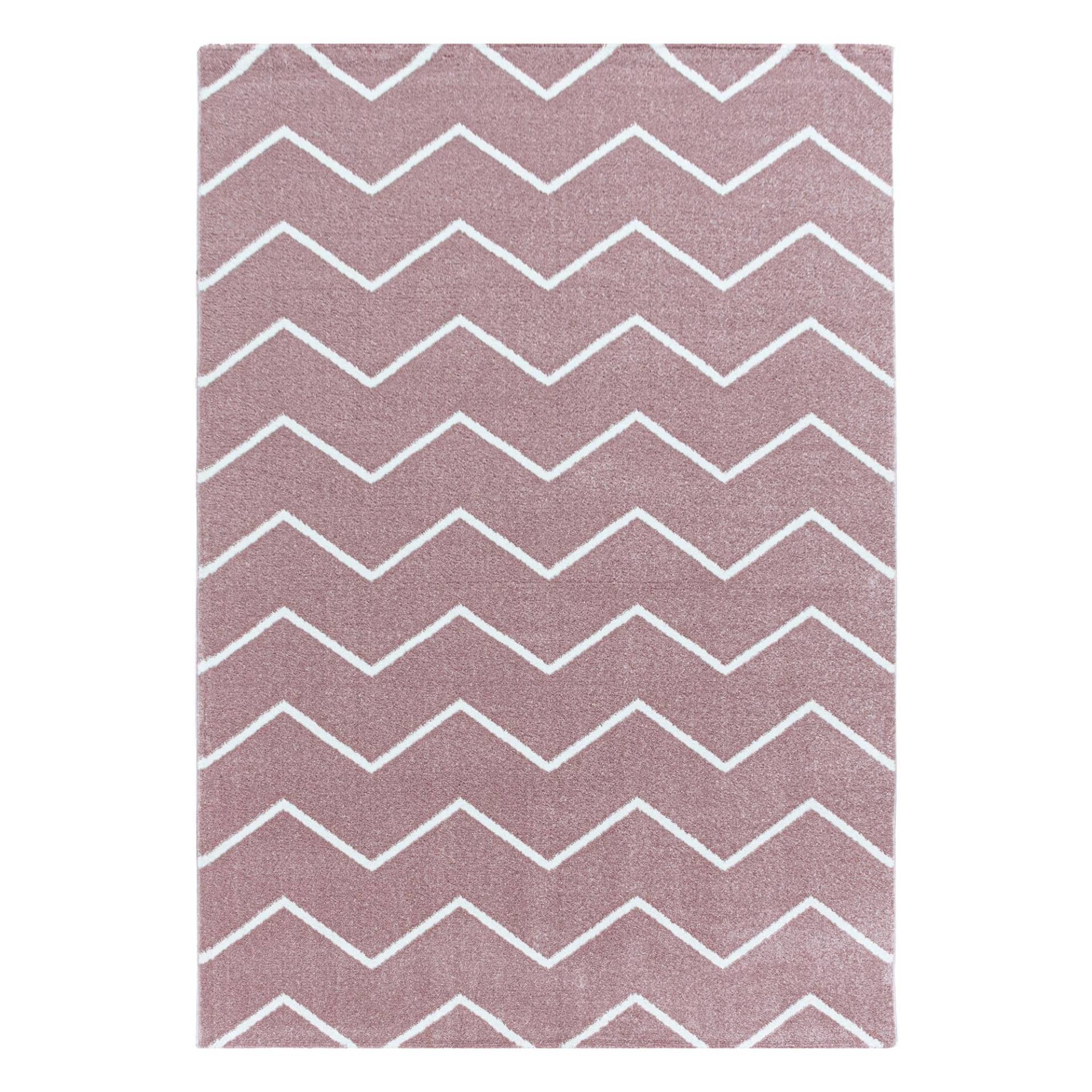 Hochflorteppich Rio Rosa ca. 140x200cm