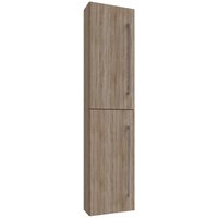 Hochschrank Badinos Eiche Sonoma Nachbildung B/H/T: ca. 33x150x22 cm von VCM Möbel