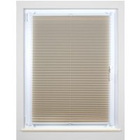 Hochwertiges Klemmplissee sand B/L: ca. 120x130 cm von XXXL