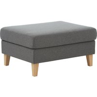 ATLANTIC home collection Hocker "Mailo", Maße (BxTxH): 88x69x45 cm, mit Massivholzfüßen von Atlantic Home Collection