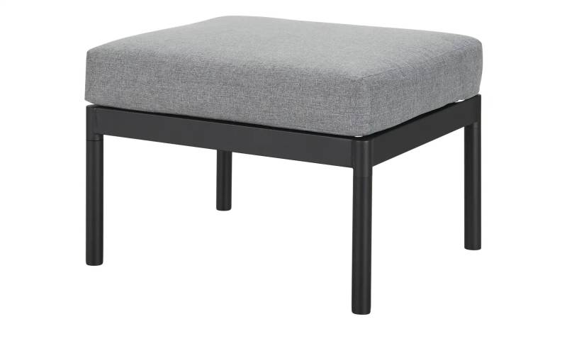 Hocker  Beverly  ¦ schwarz ¦ Maße (cm): B: 50 H: 30 T: 61.0