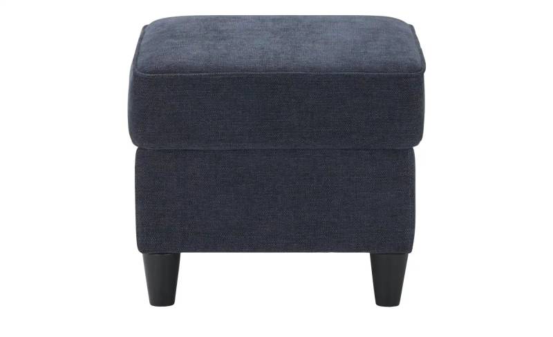 Hocker  Kivana ¦ blau ¦ Maße (cm): B: 52 H: 45 T: 52.0 Polstermöbel > Hocker - Höffner