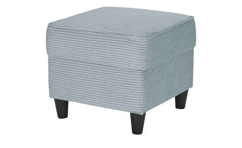 Hocker  Kivana ¦ grau ¦ Maße (cm): B: 52 H: 45 T: 52.0 Polstermöbel > Hocker - Möbel Kraft