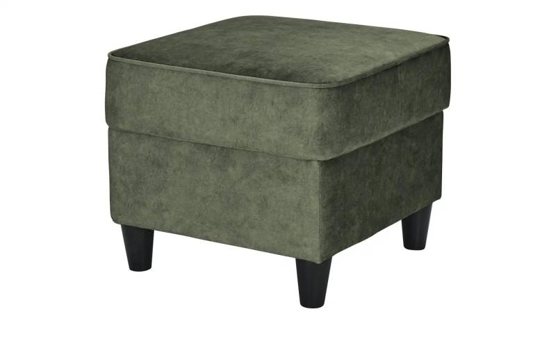 Hocker  Kivana ¦ grün ¦ Maße (cm): B: 52 H: 45 T: 52.0 Polstermöbel > Hocker - Höffner