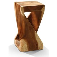 Hocker ROOT Millennium Suar Holz Natur Hellbraun