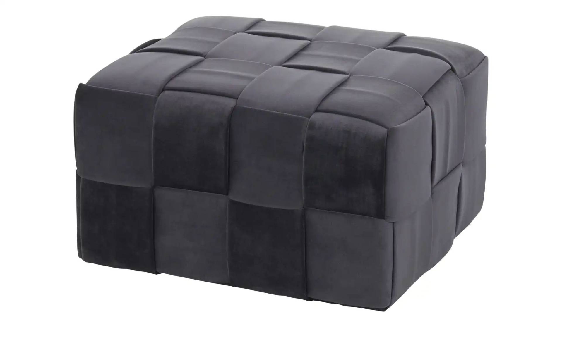 Hocker  Weave ¦ grau ¦ Maße (cm): B: 70 H: 42 T: 64.0 Polstermöbel > Hocker - Höffner