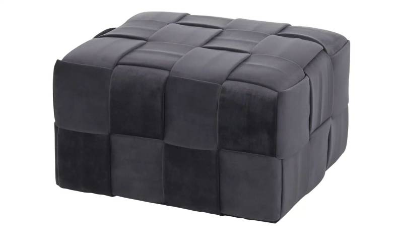 Hocker  Weave ¦ grau ¦ Maße (cm): B: 70 H: 42 T: 64.0 Polstermöbel > Hocker - Höffner