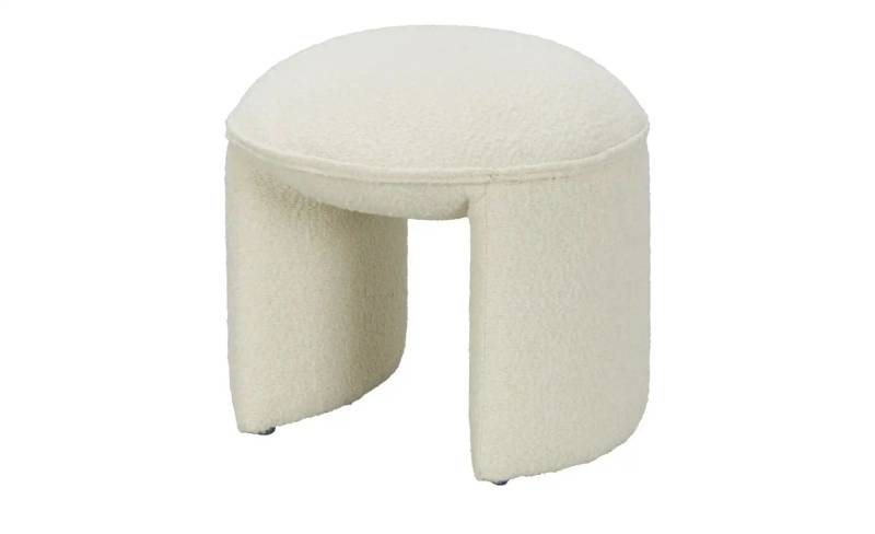 Hocker   ¦ creme ¦ Maße (cm): B: 44 H: 42 T: 44.0 Polstermöbel > Hocker - Möbel Kraft