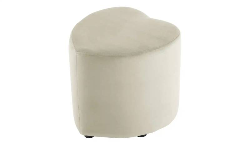 Hocker   ¦ creme ¦ Maße (cm): B: 45 H: 47 T: 47.0 Polstermöbel > Hocker - Möbel Kraft