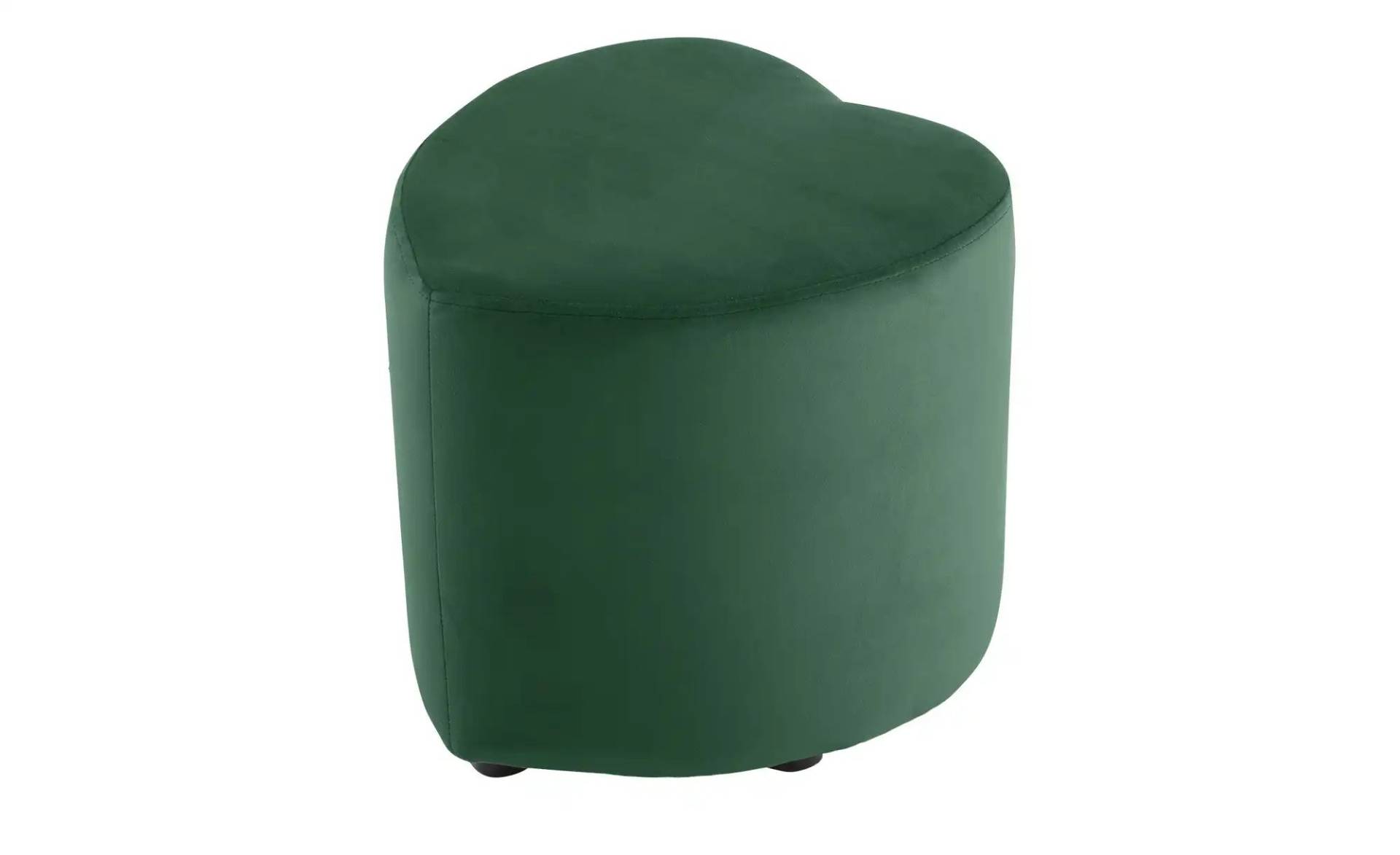Hocker   ¦ grün ¦ Maße (cm): B: 45 H: 47 T: 47.0 Polstermöbel > Hocker - Möbel Kraft