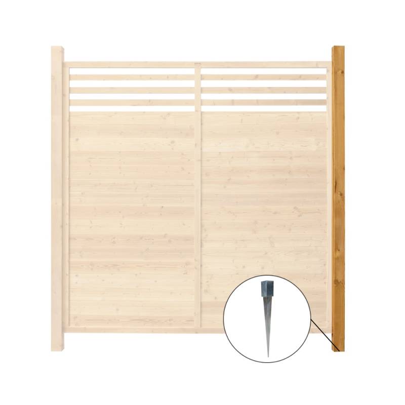 Holz Sichtschutzzaun SOMA  - Pfosten