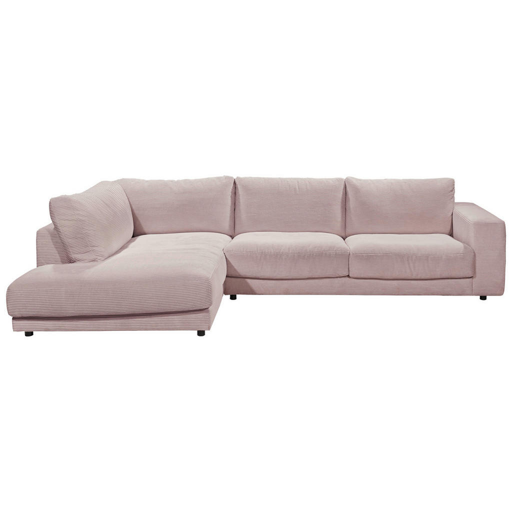 Hom`in Ecksofa, Rosa, Textil, 4-Sitzer, Füllung: Schaumstoff, Federn, Ottomane links, L-Form, 325x224 cm, Blauer Engel, Goldenes M, Oeko-Tex® Standard 100, DGM-Klimapakt, Typenauswahl, Stoffauswahl, planbar, seitenverkehrt erhältlich, Hocker erhältlich, Wohnzimmer, Sofas & Couches, Wohnlandschaften, Ecksofas Hom`in Ecksofa, Rosa, Textil, 4-Sitzer, Füllung: Schaumstoff, Federn, Ottomane links, L-Form, 325x224 cm, Blauer Engel, Goldenes M, Oeko-Tex® Standard 100, DGM-Klimapakt, Typenauswahl, Stoffauswahl, planbar, seitenverkehrt erhältlich, Hocker erhältlich, Wohnzimmer, Sofas & Couches, Wohnlandschaften, Ecksofas von Hom`in